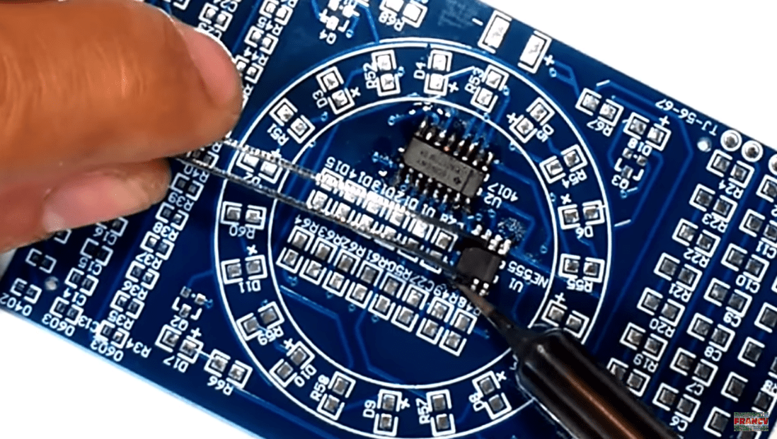 DIY SMD Components Soldering Practice Kit from ICStation on Tindie